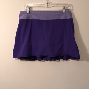 Lululemon running skirt skort size 8